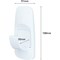 Command Adhesive Jumbo Hook with Command Strips