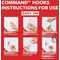 Command Adhesive Jumbo Hook with Command Strips