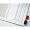 Post-it Index Tab Dispenser, 25 x 43mm, Includes 50 Red Tabs