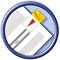 Post-it Sign Here Index Tabs, Yellow, 25mm, 50 Flags + Dispenser