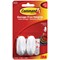 Command Oval Adhesive Hooks, Small, Pack of 2
