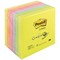 Post-it Z-Notes, 76x76mm, Neon Rainbow, Pack of 6 x 100 Notes
