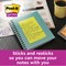 Post-it Super Sticky Meeting Notes, 148 x 98mm, Bright Colours, Pack of 4 of 45 Notes