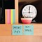 Post-it Notes Colour Cube, 76 x 76mm, Pastel Blue, 450 Notes per Cube