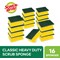 Scotch-Brite Classic Nail Saver Heavy Duty Scrub Sponge (Pack of 16) 7100248034