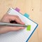 Post-it Index Tabs Dispenser with Pink Tabs, 25 x 43mm, Pack of 2(100 Flags in total)