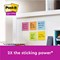 Post-it Super Sticky Notes, 76 x 76mm, Boost, Pack of 5 x 90 Notes