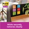 Post-it Super Sticky Notes, 76 x 127mm, Playful, Pack of 6 x 90 Notes