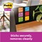 Post-it Super Sticky Notes, 76 x 76mm, Cosmic, Pack of 12 x 90 Notes