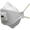 3M 9312+ Aura Flat-Fold Valved Mask, White, Pack of 10