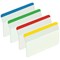 Post-it Index Angled Filing Tabs, 50 x 38mm, Assorted, Pack of 24(6 of each colour)