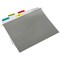 Post-it Index Angled Filing Tabs, 50 x 38mm, Assorted, Pack of 24(6 of each colour)