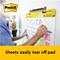 Post-it Table Top Meeting Chart, 20 Self-Adhesive Sheets, W508xH584mm