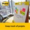 Post-it Table Top Meeting Chart, 20 Self-Adhesive Sheets, W508xH584mm