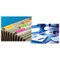 Post-it Durable Index Tabs, 25mm, Assorted, Pack of 66(22 of each colour)