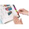 Post-it Durable Index Tabs, 25mm, Neon, Pack of 66(22 of each colour)