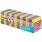 Post-it Super Sticky Notes Value Pack, 76 x 76mm, Assorted, Pack of 24 x 90 Notes