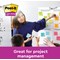 Post-it Super Sticky Notes, 76 x 76mm, Cosmic, Pack of 6 x 90 Notes Post-it Super Sticky Notes, 76 x 76mm, Cosmic, Pack of 6 x 90 Notes