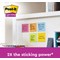 Post-it Super Sticky Notes, 76 x 76mm, Cosmic, Pack of 6 x 90 Notes Post-it Super Sticky Notes, 76 x 76mm, Cosmic, Pack of 6 x 90 Notes