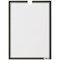 Durable Self Adhesive Document Holder, A4, Black, Pack of 5