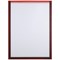 Durable Magnetic Document Holder, A4, Red, Pack of 5