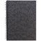 Pukka Pad Notemakers Wirebound Notebook, A5, Ruled, 120 Pages, Black, Pack of 10