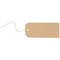 Strung Tags, 120x60mm, Buff, Pack of 1000
