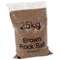 Rock Salt De-icing / 25kg / Brown / Pack of 40