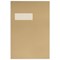 Blake Avant Garde Pocket Gusset Envelope, Peel & Seal, Window, 140gsm, C4, Cream Manilla, Pack of 100