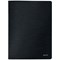 Leitz Style A4 Soft Cover Display Book, 20 Pockets, Black