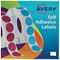 Avery Label Dispenser for Rectangular 12x18mm, White, 24-415, 2000 Labels