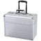 Alumaxx Omega Trolley Pilot Case, 2 Combination Locks, Silver Aluminium