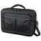 Lightpak Executive Padded Laptop Bag, Multi-section, 17 inch Capacity, Nylon, Black