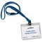 Durable Necklace with Safety Closure, 440mm, Blue, Pack of 10