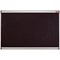 Nobo Prestige Foam Noticeboard Aluminium Frame 900 x 600mm Black