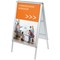 Nobo Premium Plus A1 A-Board Sign Holder with Snap Frame