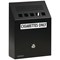 Durable Ash Bin Wall-mounted Capacity of 2.5 Litres 205x80x275mm Charcoal