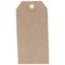 Unstrung Tags, 96x48mm, Buff, Pack of 1000
