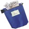 Medium Blue Cash Bag