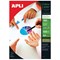 Apli A4 Glossy Double-Sided Laser Photo Paper, White, 160gsm, Pack of 100 Sheets