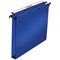 Elba Ultimate Polypropylene Suspension Files, Square Base, Foolscap, Blue, Pack of 25