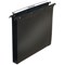 Elba Ultimate Linking Suspension File Polypropylene 30mm Wide-base Foolscap Black [Pack 25]