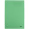 Elba StrongLine Square Cut Folders, 320gsm, Foolscap, Green, Pack of 50