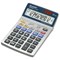Sharp Semi-Desktop Tax Calculator, 12 Digit, Solar and Battery Power, White