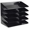 Avery 5-Tier Steel Letter Rack, W380xD230xH335mm, Black