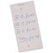 Kitchen Pad with Counterfoil, Numbered 1-100, 63x127mm, Pack of 50