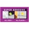 Post-it Super Sticky Colour Notes, 76x127mm, BoraBora, Pack of 6 x 90 Notes