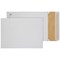 Blake Packaging Envelopes B4 White Pocket Peel and Seal Padded Eco Cushion 50mm Gusset 140gsm 350x250x50mm (Pack 100) - EPB4