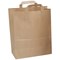 Paper Carrier Bags, Brown, Pack of 250