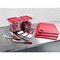 Rubbermaid 12 Piece Food Service Kit - Red
